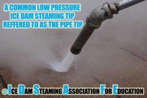 Ice Dam Steaming Tip