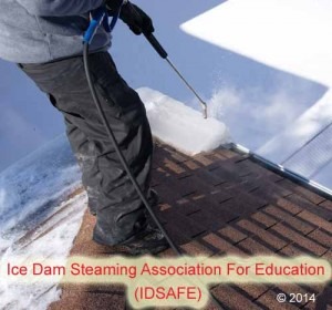 What Is Ice Dam Steaming